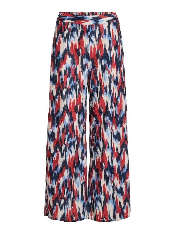 VILAYA Trousers - Aurora Red Trousers Low Rise Relaxed