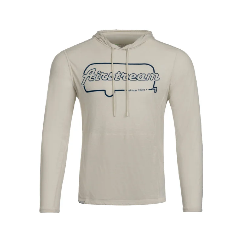 Airstream Lightweight Wicking Hoodie Hoodie with Set-In Sleeves Structured Classic