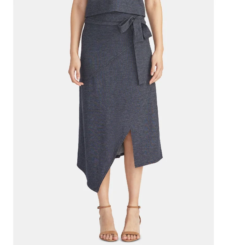 Rachel Rachel Roy Emmy Asymmetrical A Line Skirt denim skirt casual