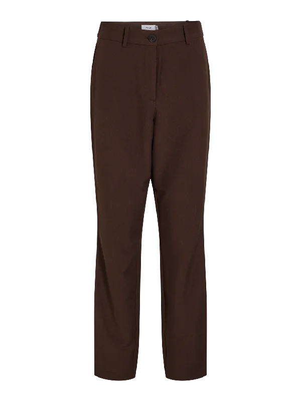 VISOFIE Trousers - Coffee Bean Trousers Velvet Soft