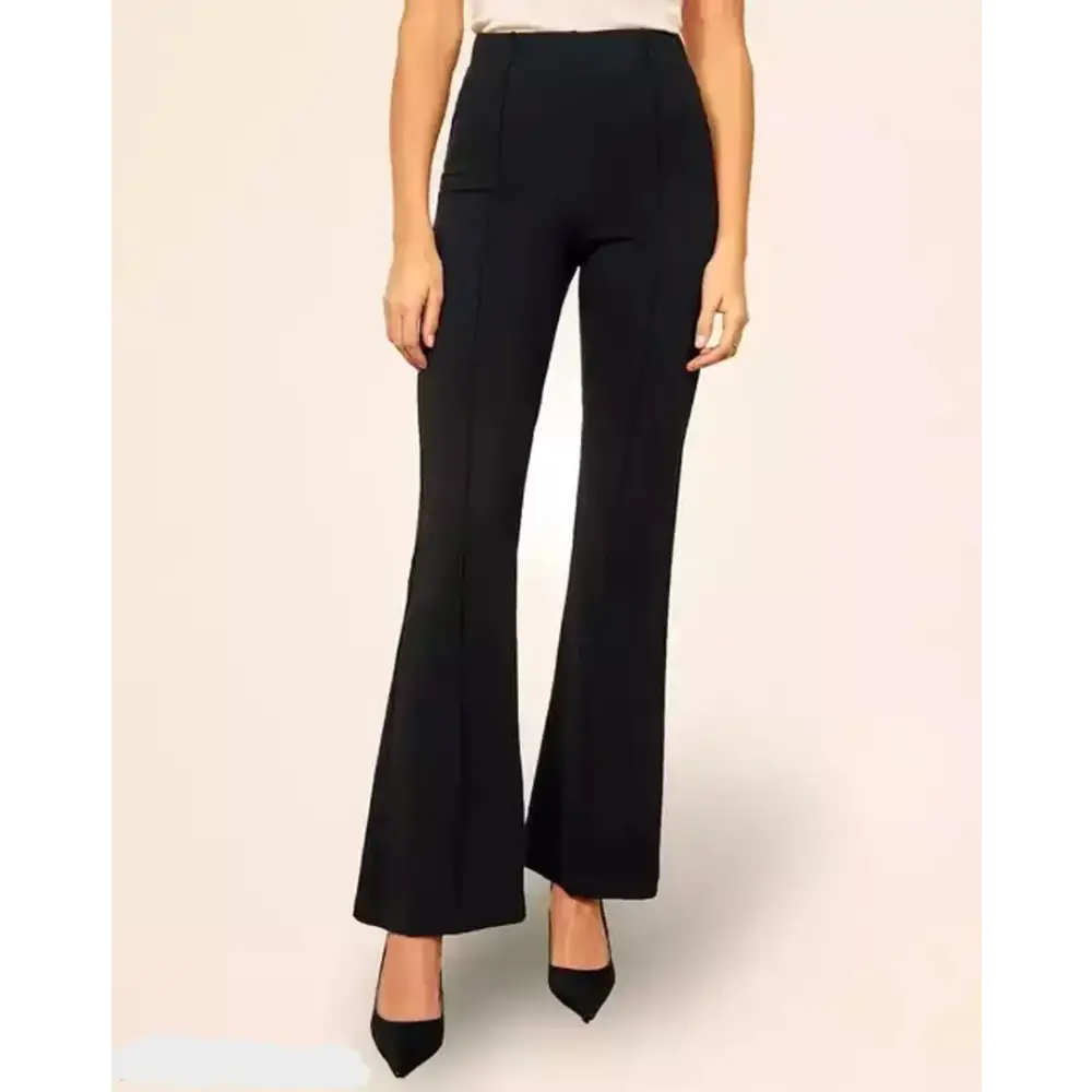 Classic Cotton Lycra Solid Trouser for Women Trousers Capri Summer