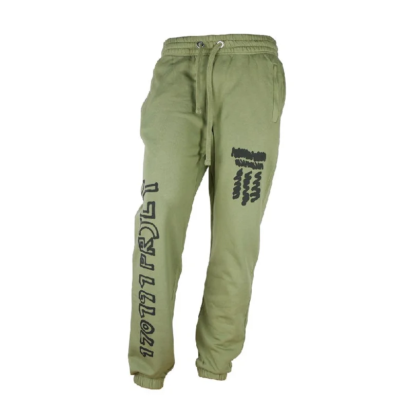 Emerald Allure Cotton Tracksuit Trousers Trousers Brand Named