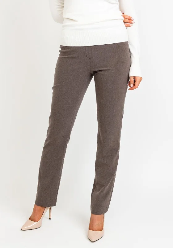 Robell Slim Fit Jacklyn Trousers, Grey Trousers Favorite Customer