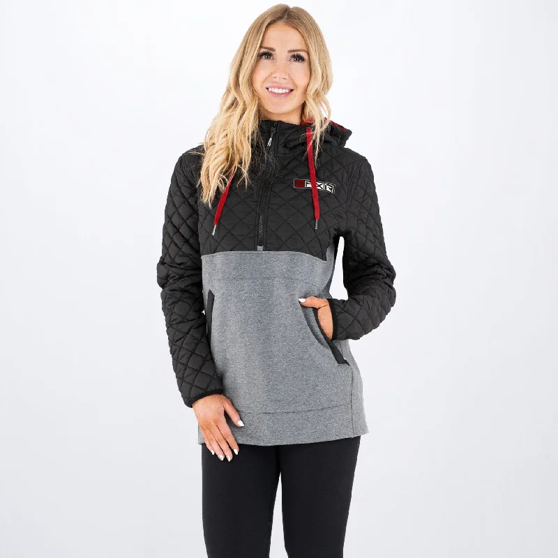 Women's Tracker Pullover Hoodie Hoodie with Crew Neck Simple Timeless