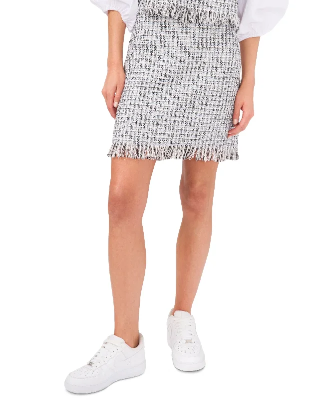 Riley Rae Tweed Mini Skirt modal blend skirt