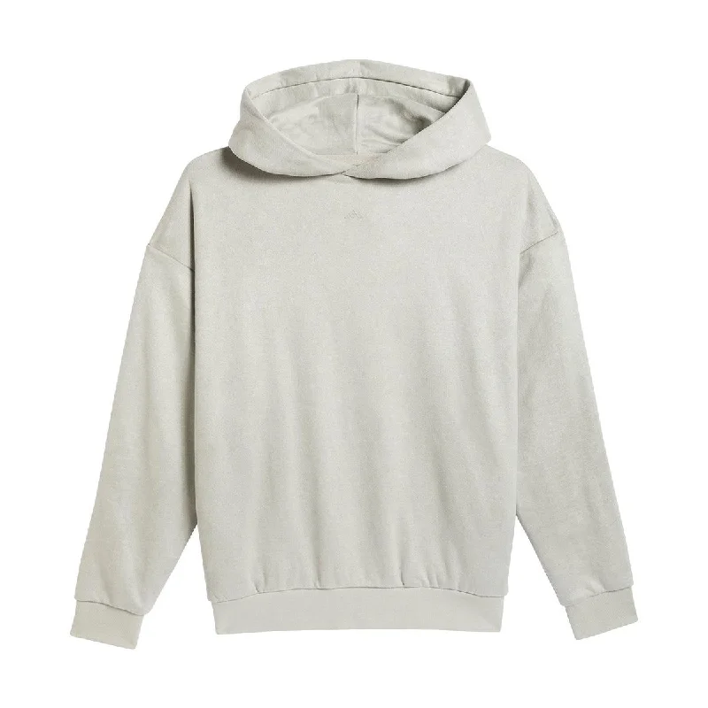 Sueded Hoodie 'Sesame' Hoodie with Half-Zip Sporty Casual