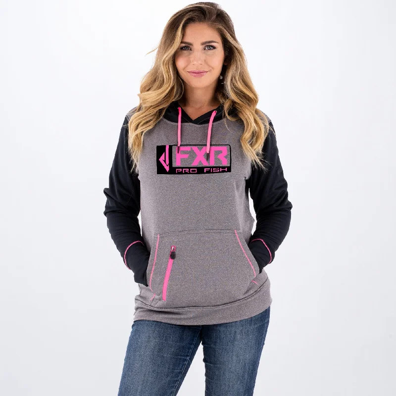 Women's Cast Tech Pullover Hoodie Hoodie with Full-Zip Functional Layering