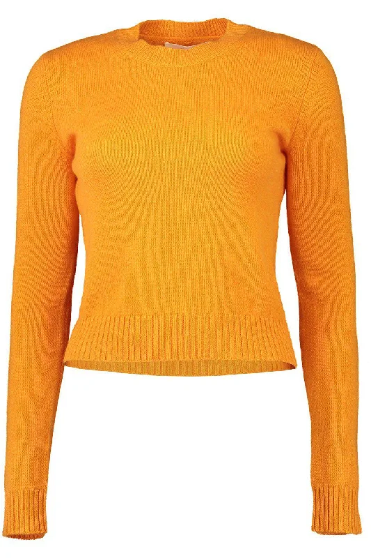 Mable Sweater - Apricot Tailored Straight A-Line