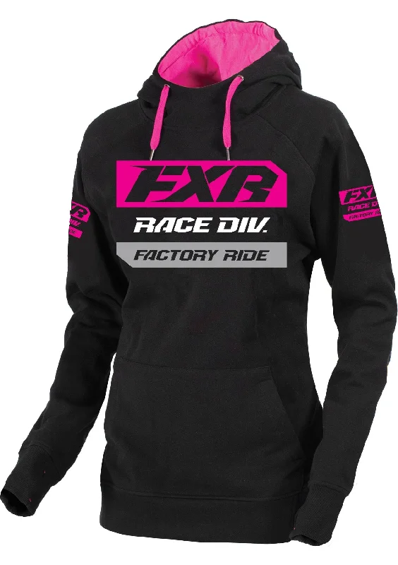 Women's Race Division Pullover Hoodie Hoodie with Hem Applique Textured Unique