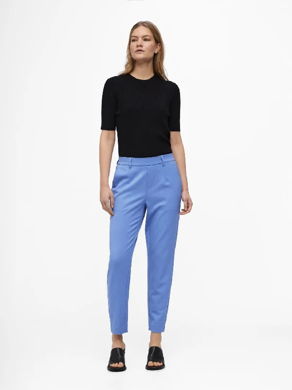 OBJLISA Trousers - Provence Trousers sophisticated sleek