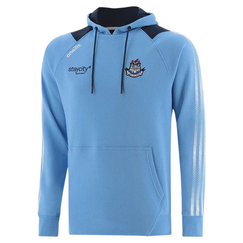 O'Neills Dublin GAA Dynamo Overhead Hoodie Hoodie with Longline Fit Extended Stylish