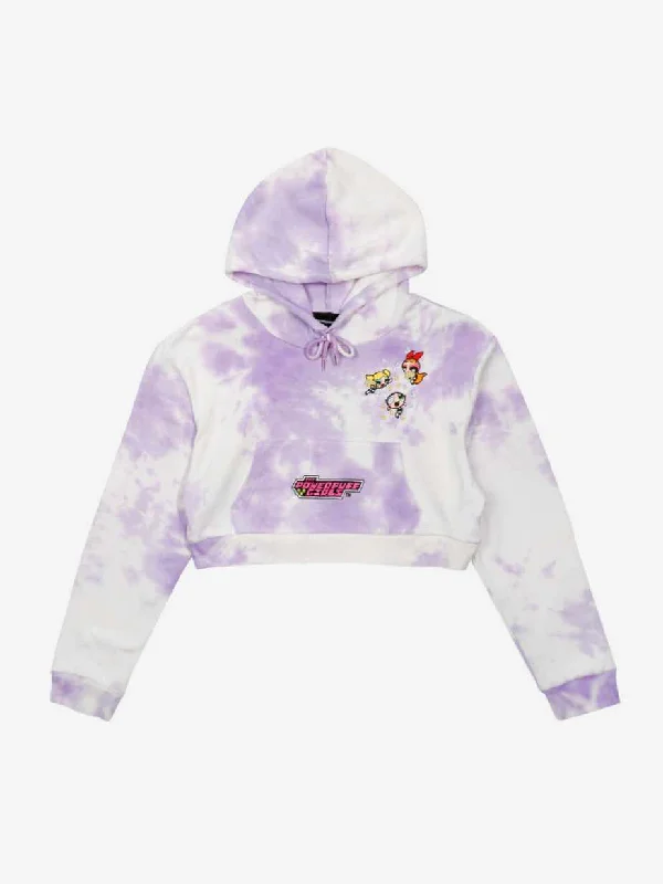 Butterfly Cropped Hoodie Hoodie with Drawcord Adjustable Secure