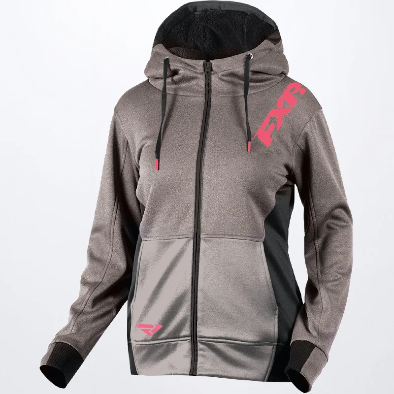 Women's Vivid Sherpa Tech Hoodie Hoodie Sweatshirt Pullover