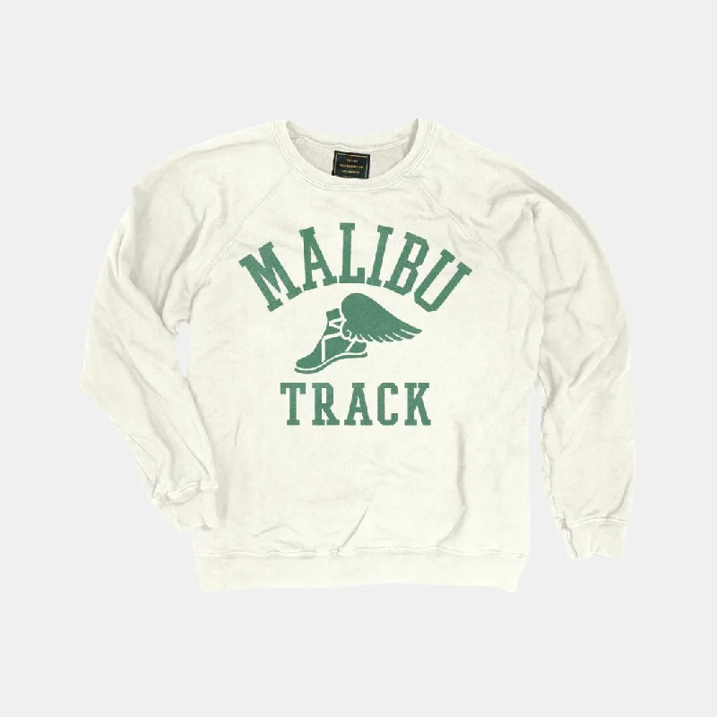 Malibu Track Sweatshirt (Antique White) Hoodie Sweatshirt Pullover