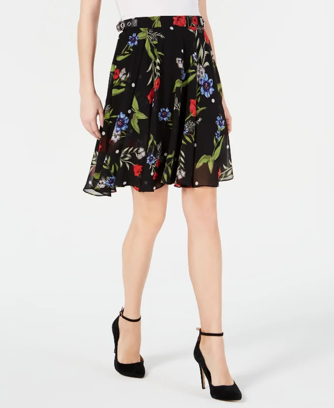 Guess Grace Floral Print Skirt lace skirt elegant