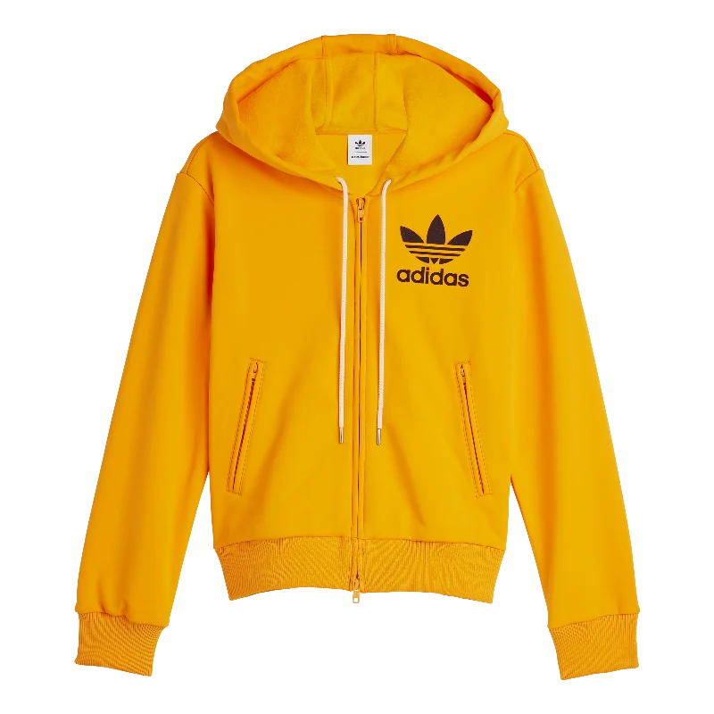 + Wales Bonner Track Hoodie 'EQT Orange' Hoodie with Batwing Sleeves Loose Dramatic