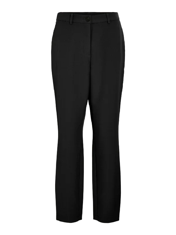 VISOFIE Trousers - Black Beauty Trousers Leather Faux