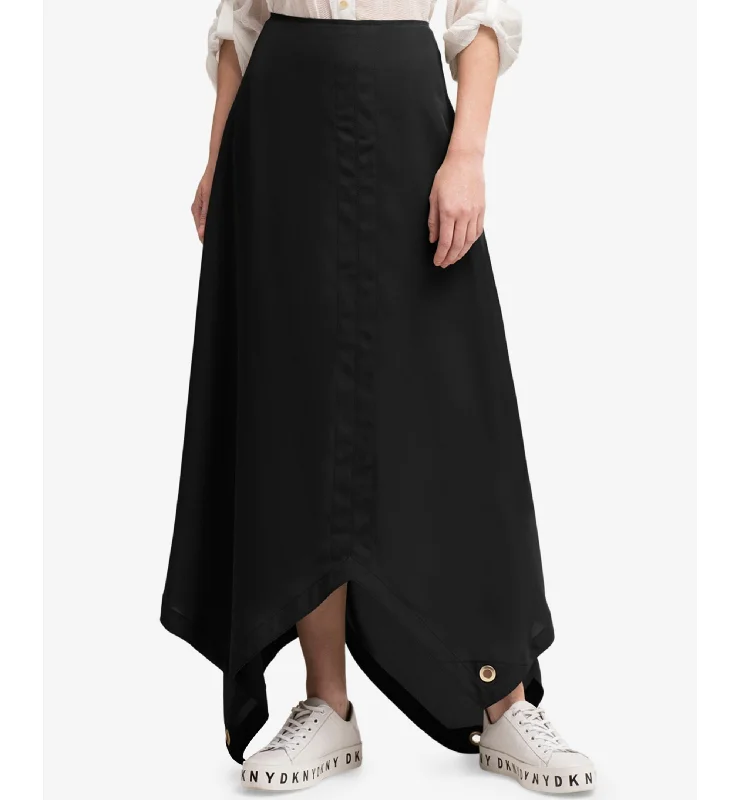 DKNY Grommet Trim Maxi Skirt maxi skirt elegant