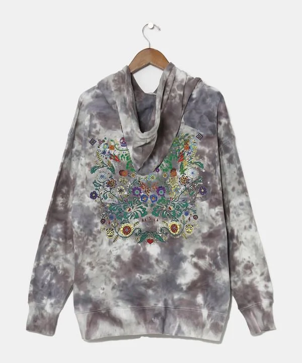 Amina x grn The Day of the Dead Hoodie Hoodie with V-Neck Classic Versatile