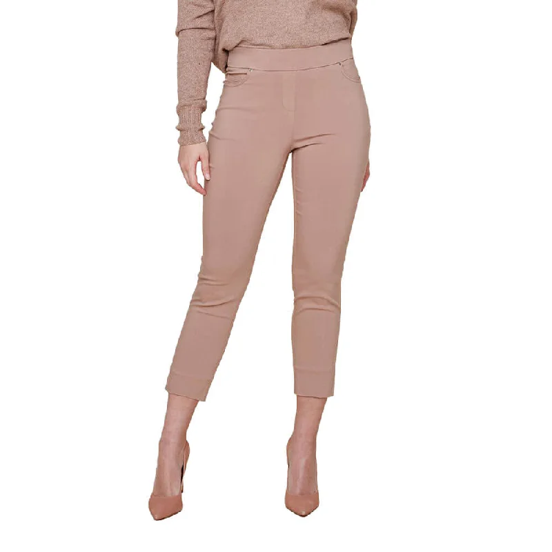 Renuar Woven Pant - Tan Trousers Skinny,