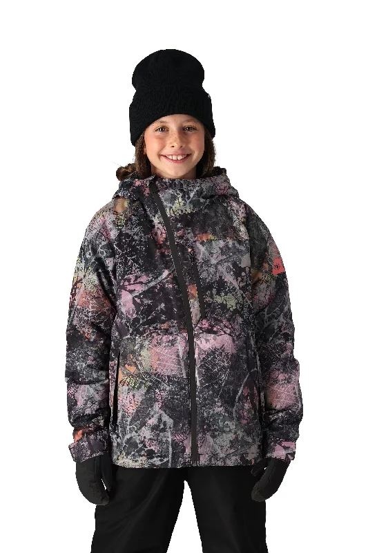 686 Girl's Hydra Insulated Jacket 2025 Notch Collar Peter Pan Collar Cowl Neck