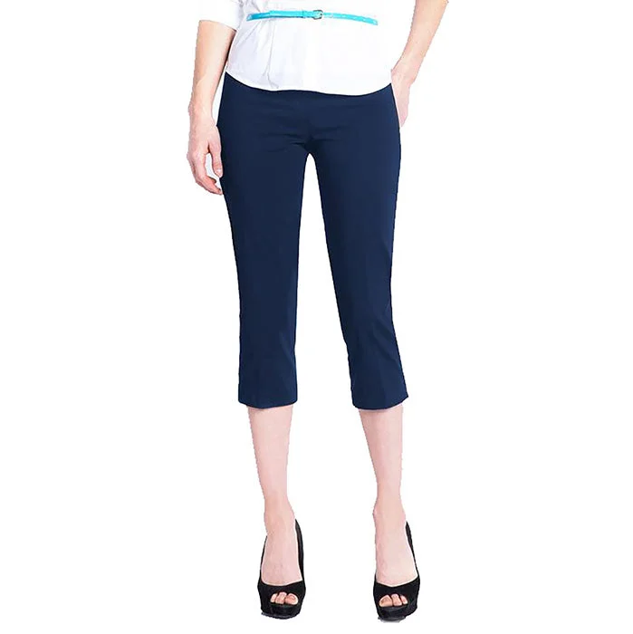 SlimSation 21-Inch Capri  Pants - Midnight Best Seller Skinny,