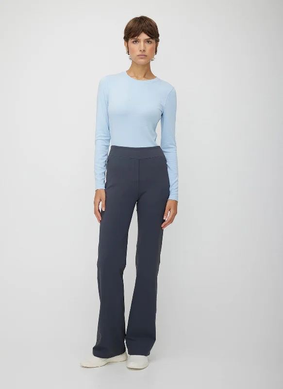 Stride Fitted Kick-Flare Pants Flared Stretch,