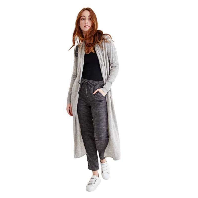 OXXO - Long Sleeve open front Cardigan Modern Contemporary chic