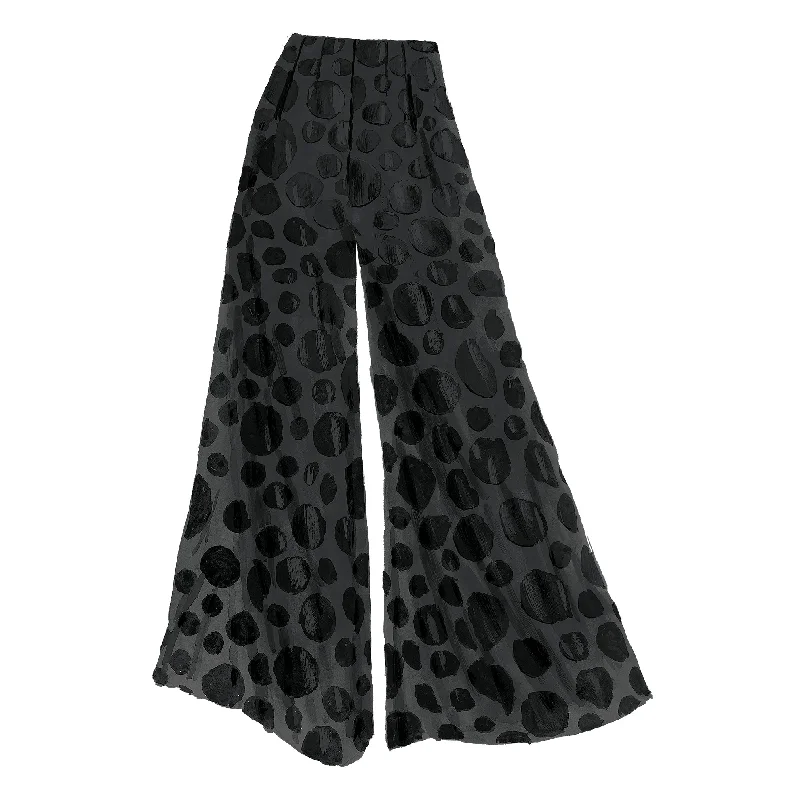 Velvet Party Pants Stretch Straight,