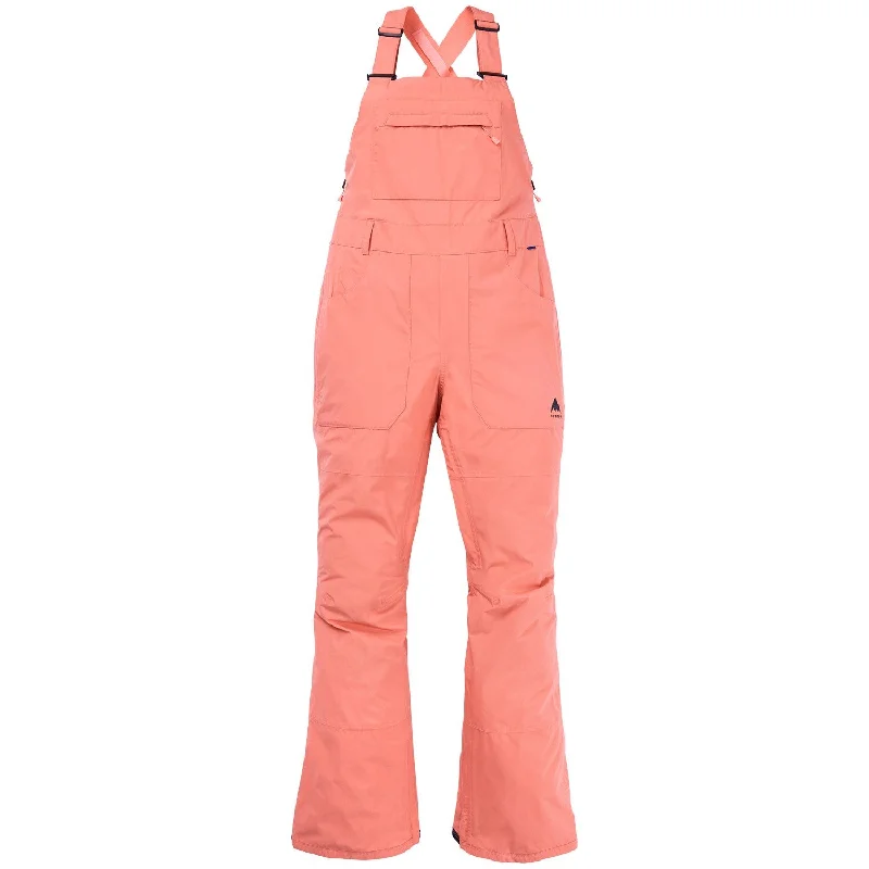 Burton Avalon GORE-TEX Bib Pants Womens 2025 Peach Echo Crop Quality,