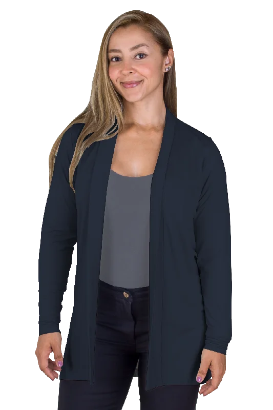 Vansport Women's Grace Flow Cardigan Terry Terry Cloth Terry Knit