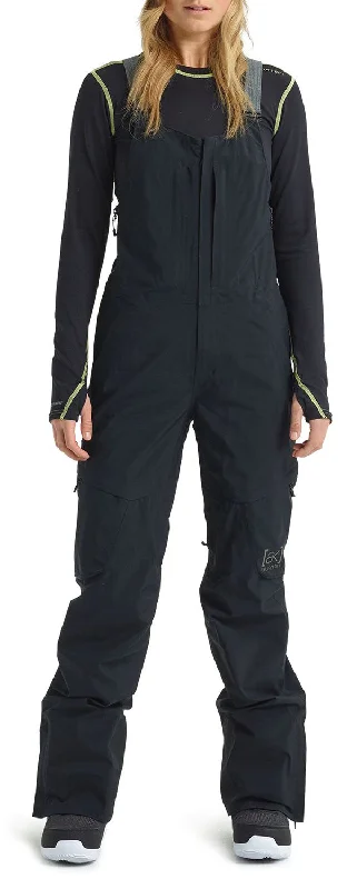 Burton [AK] Kimmy GORE-TEX Womens Bib Pants Black Limited Edition Stretch,