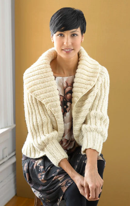 Soft Rib Cardigan (Knit) Button Cardigan Zip Cardigan Pullover Cardigan