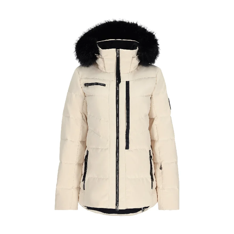 Obermeyer Women's Circe Down Jacket 2025 Toggled Jacket Drawstring Jacket Belted Jacket