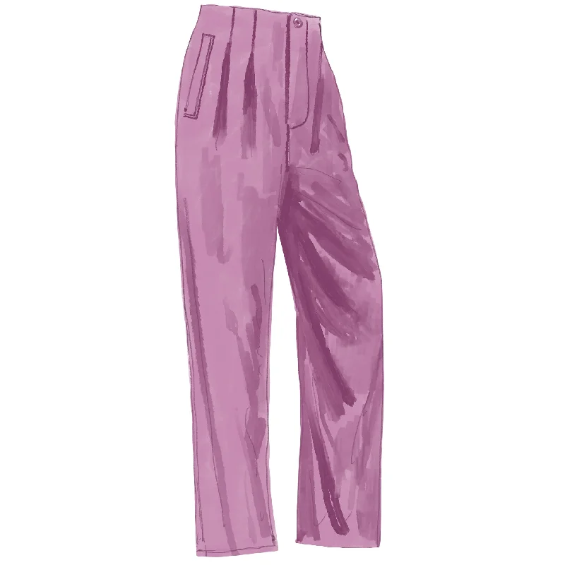 The Wide-Leg Glamour Pants Straight Limited Edition,