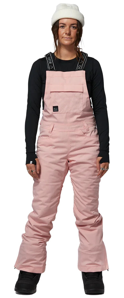 Rojo Snow Day Bib Pants Womens English Rose Pin Stripe Discount Cotton,