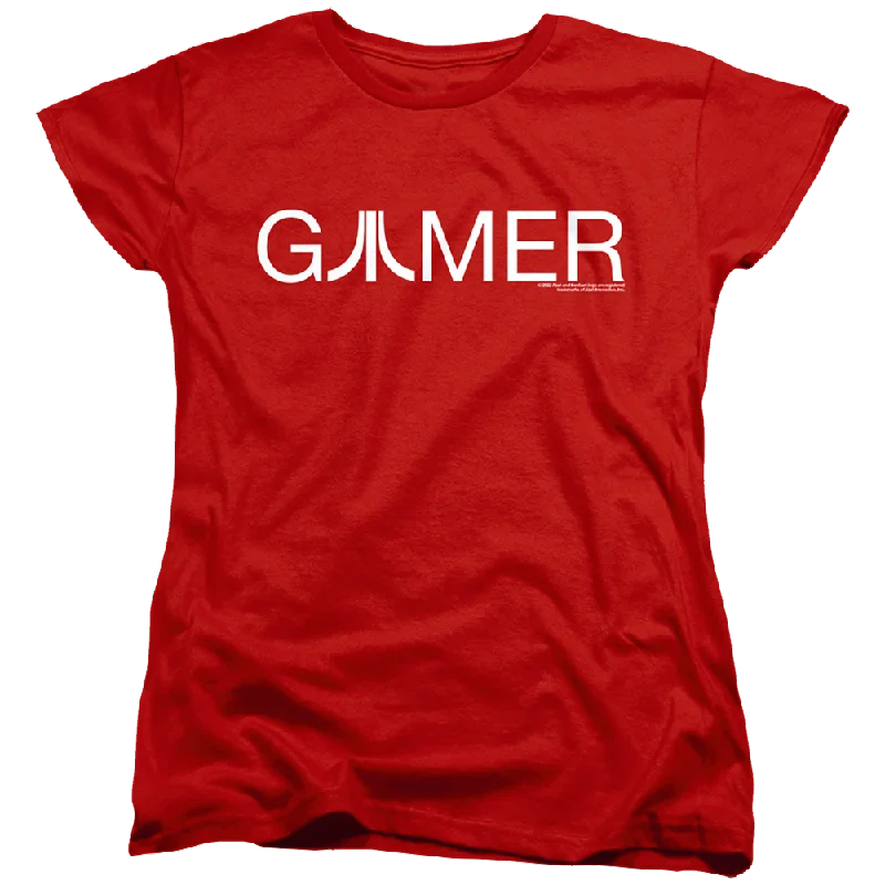 Atari Gamer - Women's T-Shirt Asymmetrical Pockets Print