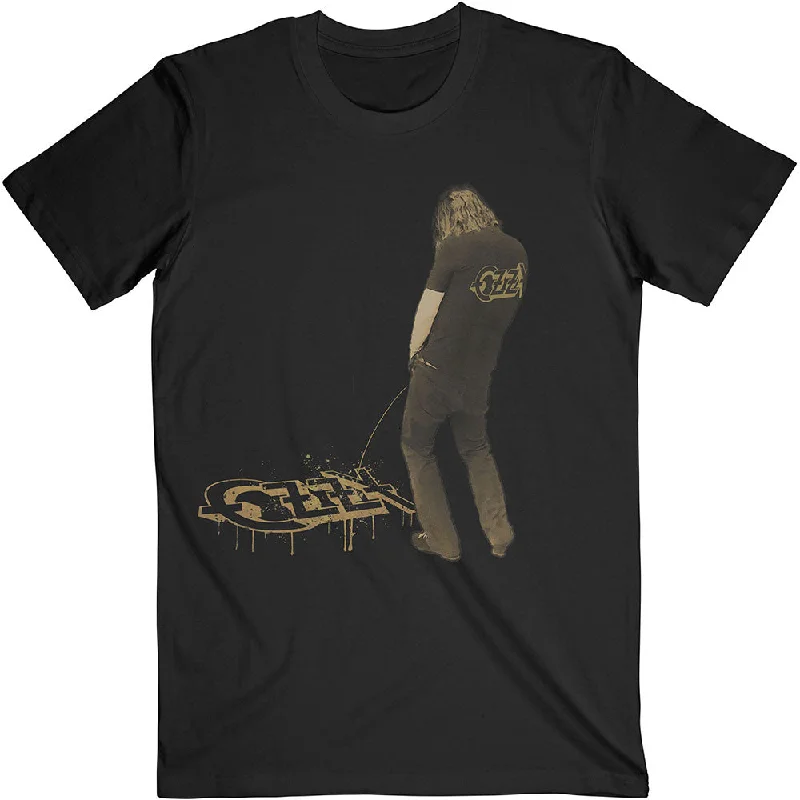 OZZY OSBOURNE Attractive T-Shirt, Perfectly Ordinary Leak Rayon Fabric Velvet Fabric Corduroy Fabric