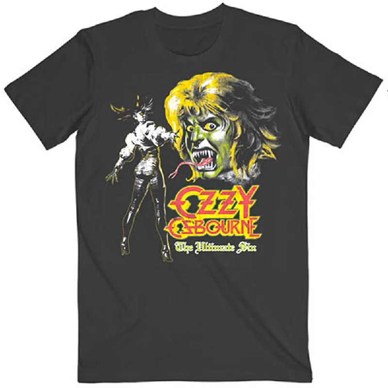 OZZY OSBOURNE Attractive T-Shirt, Ultimate Remix Cotton Fabric Linen Fabric Terry Fabric