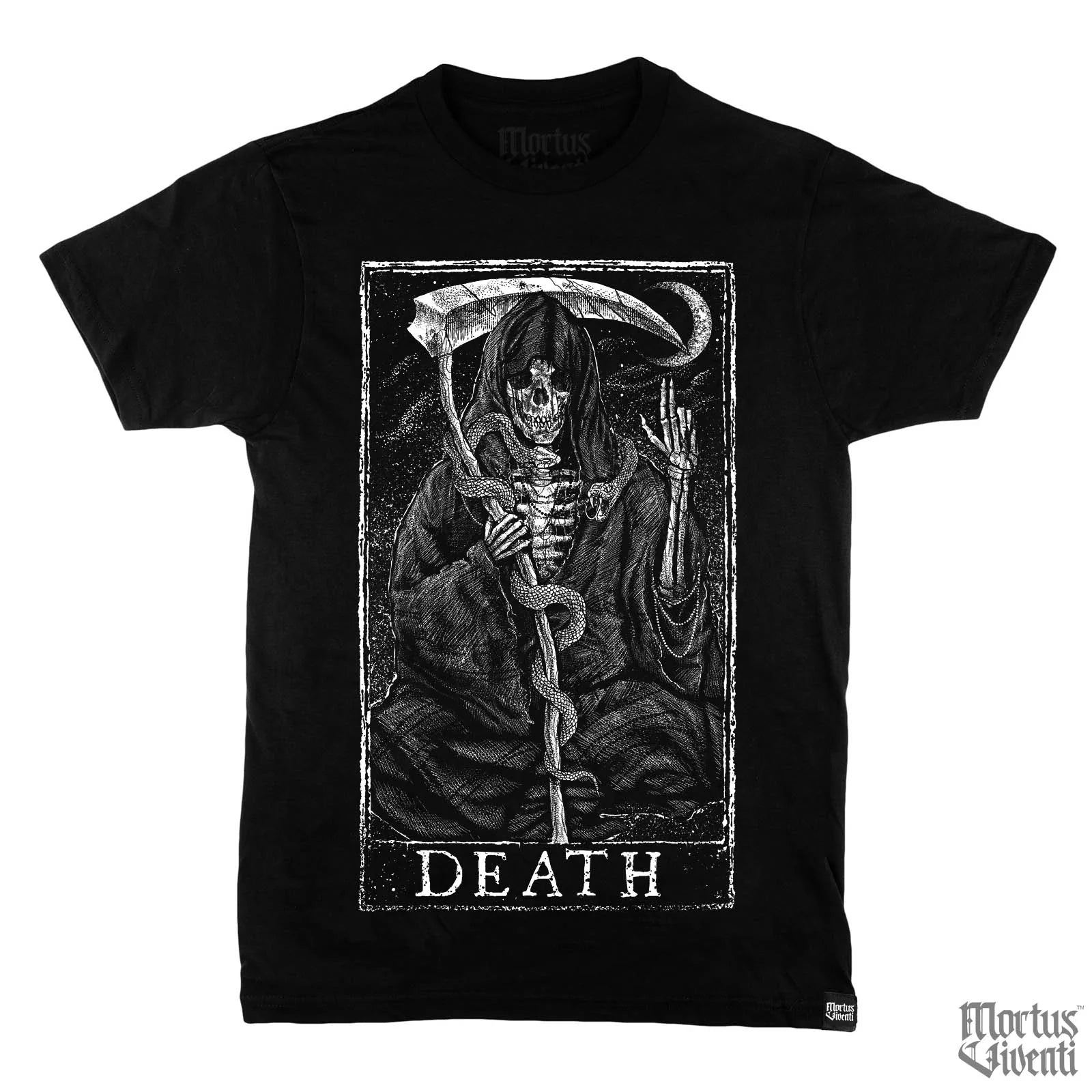 Death Tarot Card Shirt Nylon Fabric Polyester Fabric Spandex Fabric