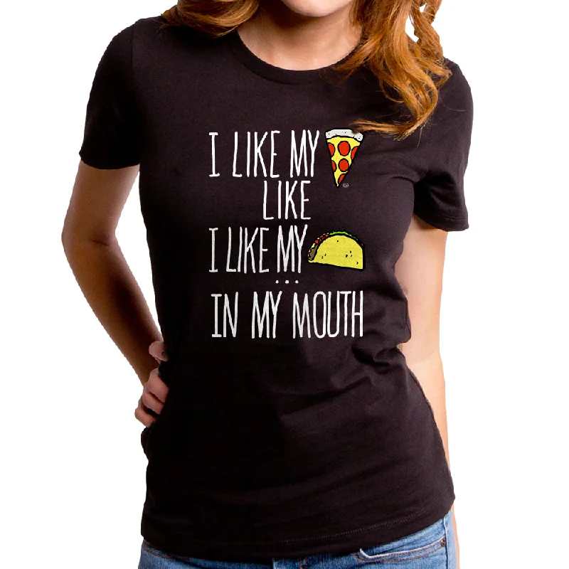 In my Mouth Women's T-Shirt Casual Formal Business