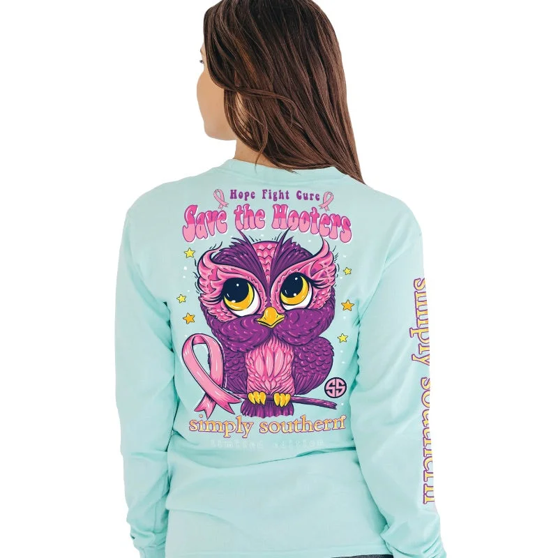 Long Sleeve Owl Tee Mesh Blend Leather Blend Suede Blend