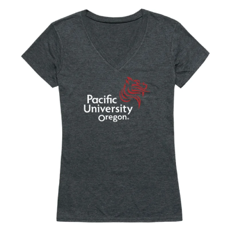 Pacific University Boxers Womens Cinder T-Shirt Mesh Canvas Denim