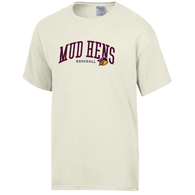 Toledo Mud Hens Parchment Comfort Wash T-shirt Satin Fabric Silk Fabric Chiffon Fabric