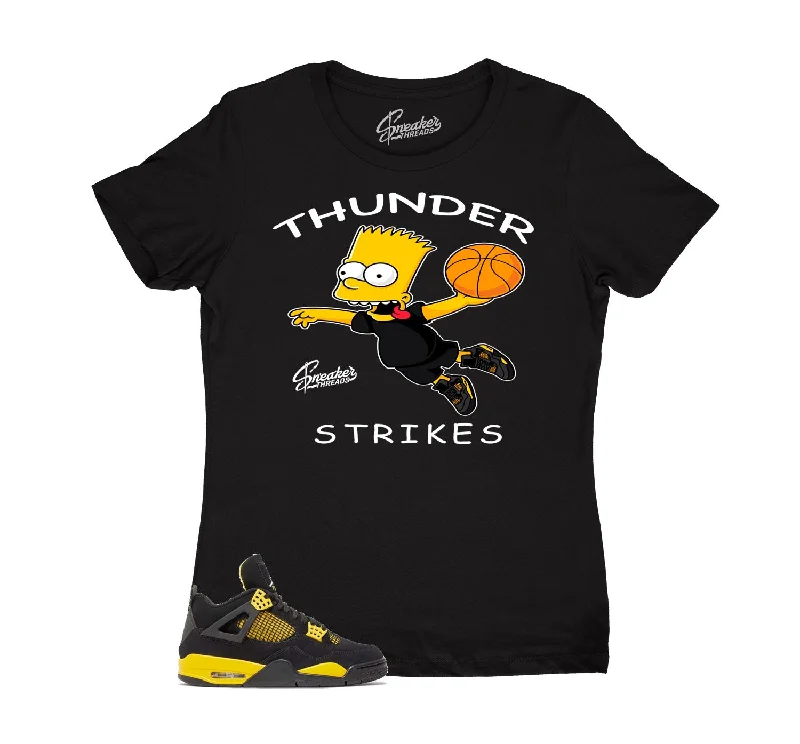 Womens - Thunder 4 Strikes Shirt Fitted T-Shirt Seamless Stretchy