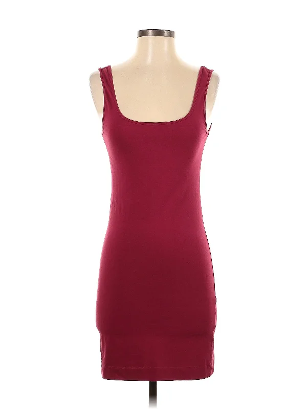 Casual Dress Square Neckline Feminine