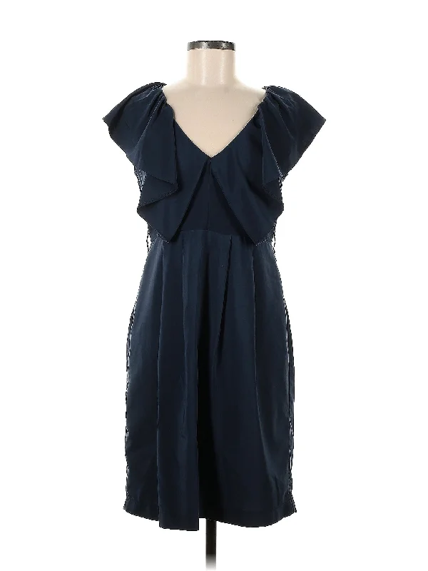 Cocktail Dress Crew Neckline Casual