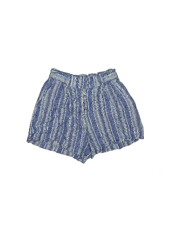 Dressy Shorts Crew Neckline Casual