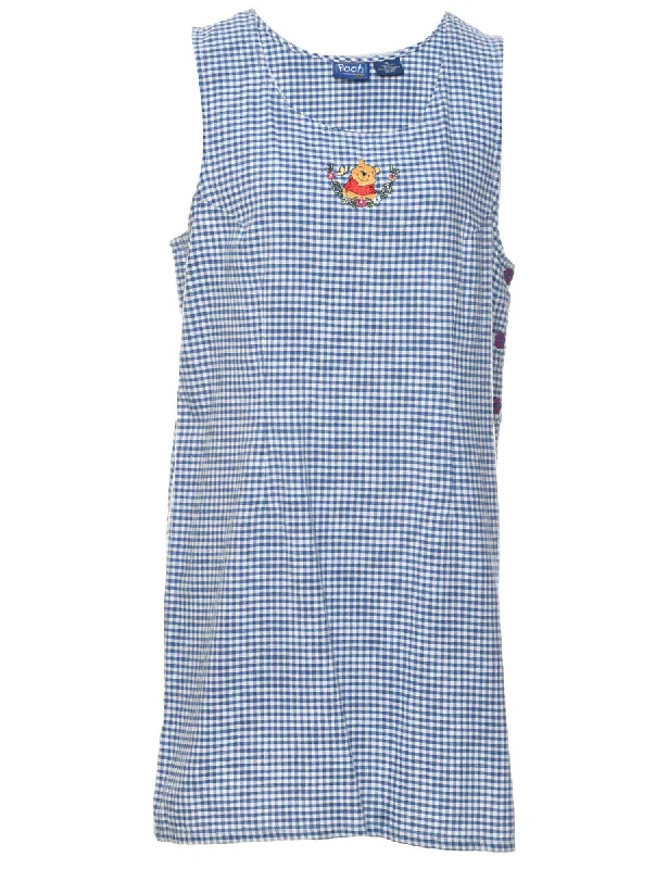 Winnie The Pooh Pinafore Dress - XL Tunics Denim casual